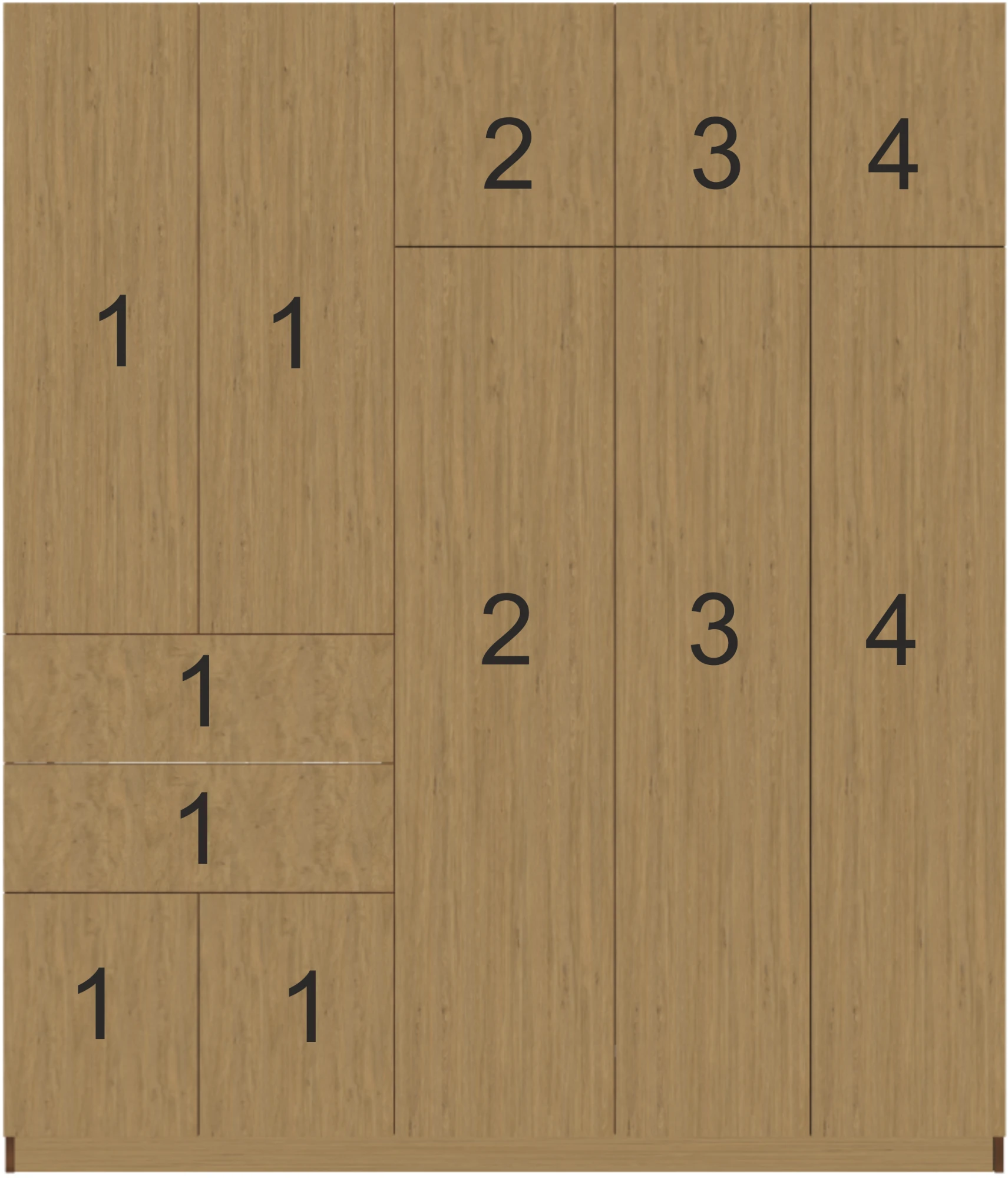 Смесени блокове 1, 2, 3, 4